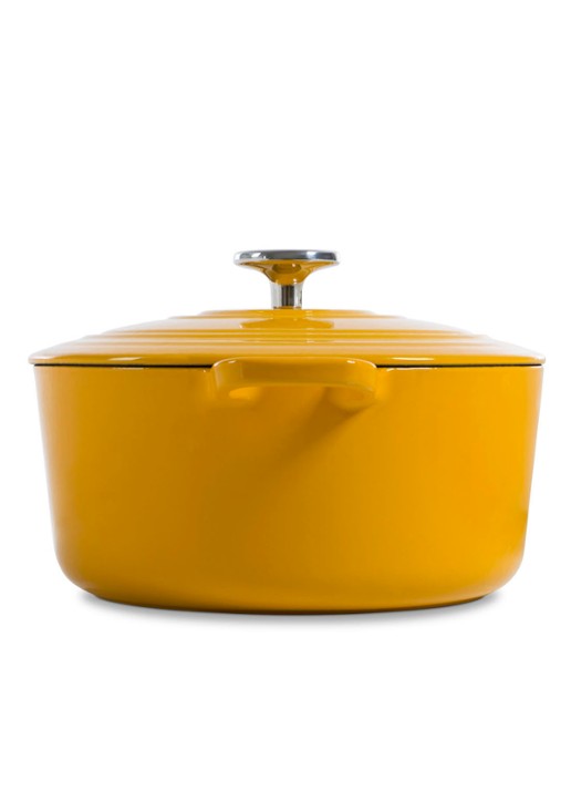 BK Bourgogne braadpan Ø24 cm - detail 5 geel