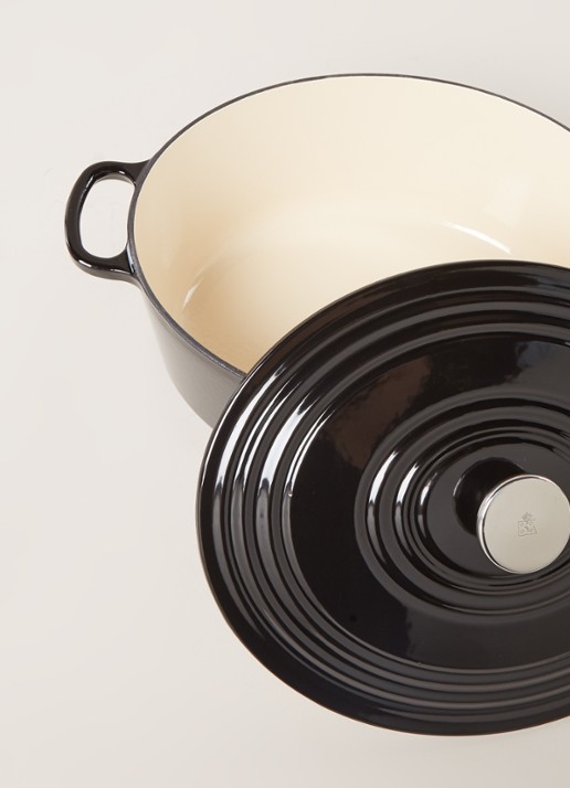 BK Bourgogne braadpan Ø32 cm - detail zwart