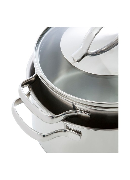 BK Essentials pannenset 4-delig - detail 7 zilver