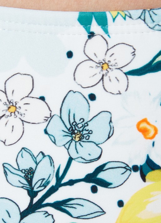 Blackbough Swim Misha bikinislip met bloemenprint - detail 3 lichtblauw