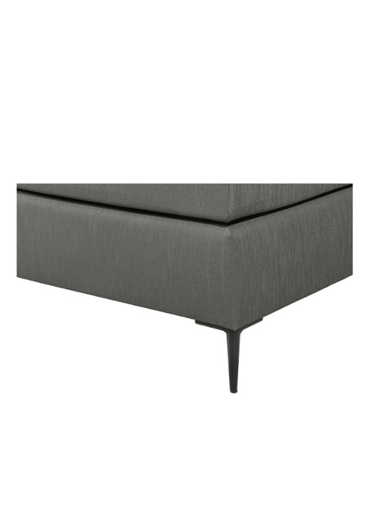 Bloemendaal Capri boxspring combinatie inclusief matras en topper - detail 3 donkergrijs