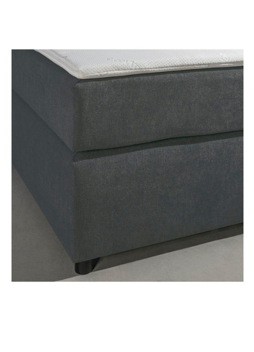 Bloemendaal Monza boxspring combinatie inclusief matras en topper  - achterkant 4 antraciet