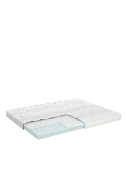 Bloemendaal  topper matras    - detail 5 wit