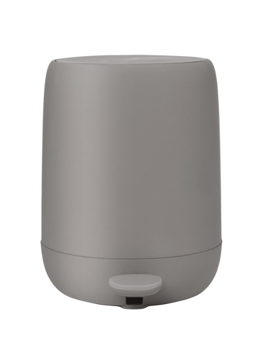 Blomus Sono pedaalemmer 3 liter - voorkant grijs