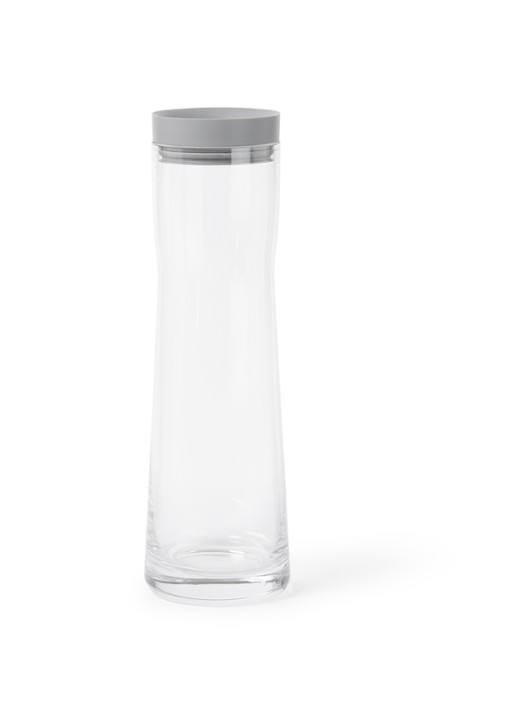 Blomus Splash waterkaraf 1 liter - voorkant 2 lichtgrijs