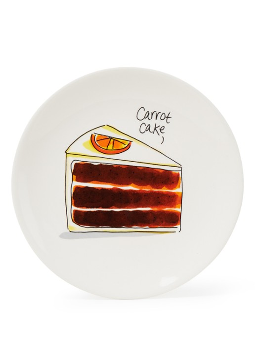 Blond Amsterdam Carrot Cake gebaksbordje 18 cm