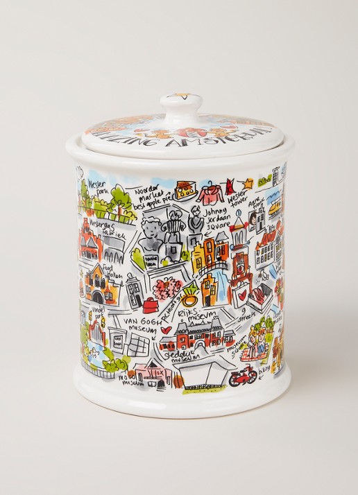 Blond Amsterdam City Amsterdam opbergpot 20 cm  - voorkant 2 undefined