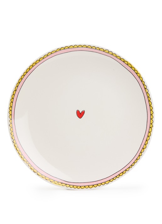 Blond Amsterdam Even bijkletsen dinerbord 26 cm