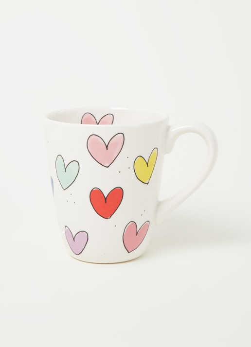 Blond Amsterdam Hearts mok 35 cl - voorkant 2 wit