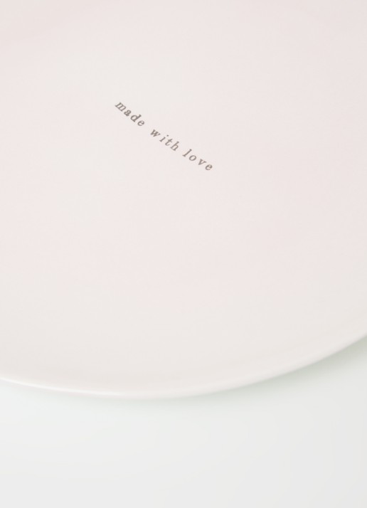 Blond Amsterdam Made With Love ontbijtbord 22 cm - detail lichtroze
