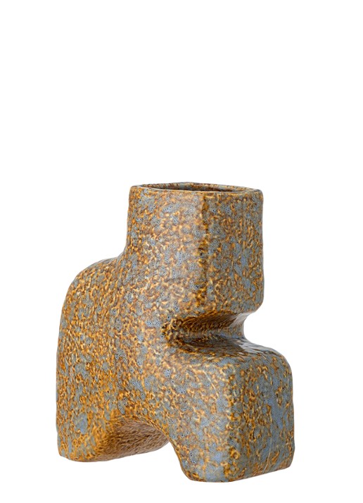 Bloomingville Ollia vaas 18,5 cm - detail 3 bruin