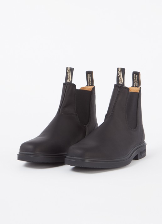 Blundstone 068 chelsea boot van leer - detail 2 zwart