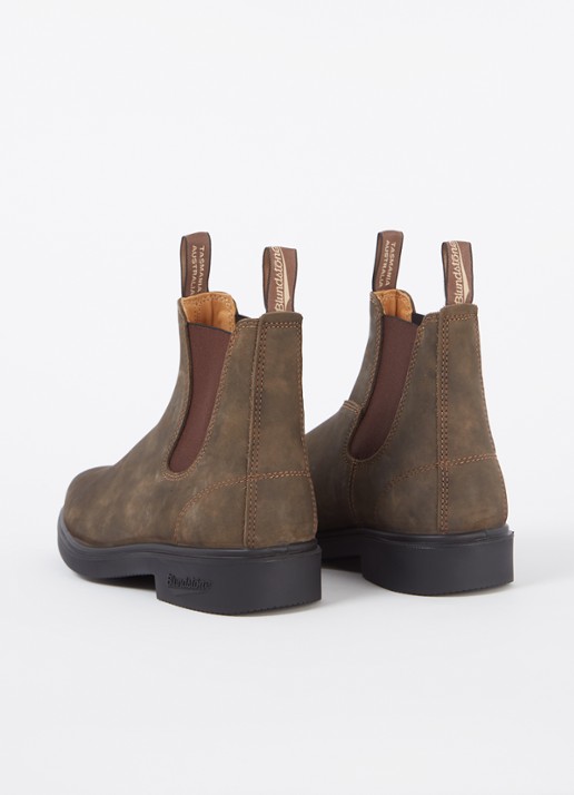 Blundstone 1306 chelsea boot van leer - achterkant 3 lichtbruin