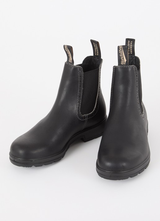 Blundstone 1448 chelsea boot van leer - detail 7 zwart