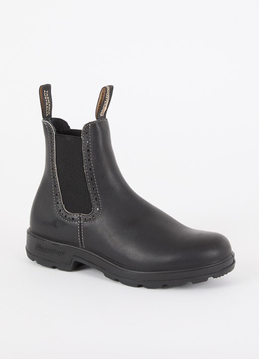 Blundstone 1448 chelsea boot van leer - voorkant 2 zwart