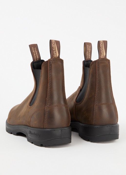Blundstone 1609 chelsea boot van leer - achterkant 4 bruin
