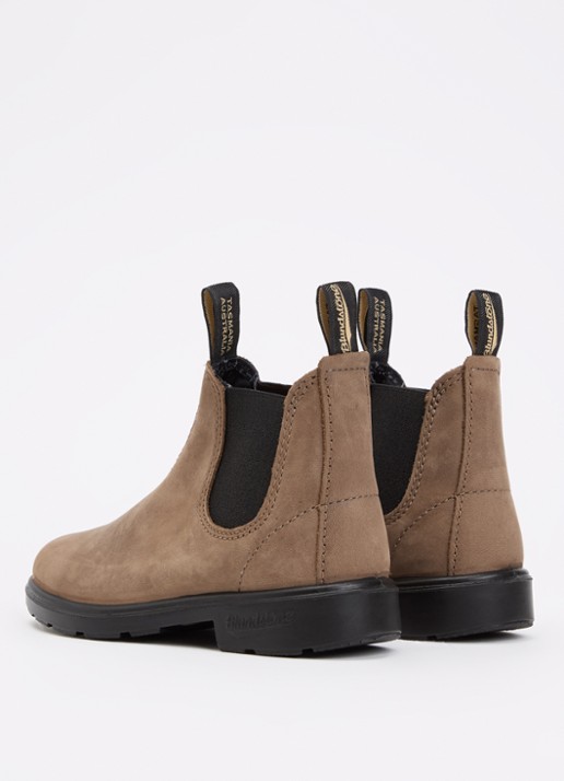 Blundstone 2593 chelsea boot van suède - achterkant lichtbruin