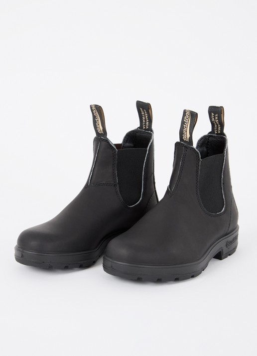 Blundstone 510 Original chelsea boot van nubuck - detail 2 zwart