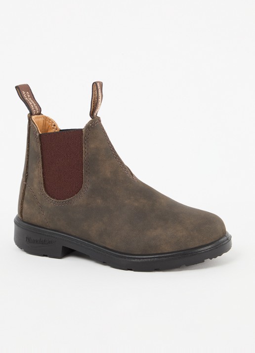 Blundstone 565 chelsea boot van leer - voorkant 2 donkerbruin