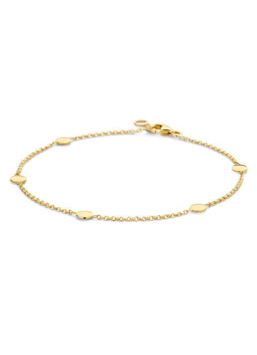 Blush Armband van 14 karaat geelgoud 2222YGO