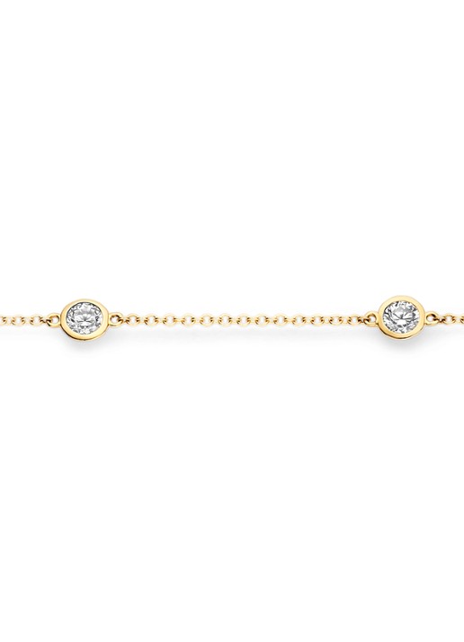 Blush Armband van 14 karaat geelgoud 2238YZI - detail goud