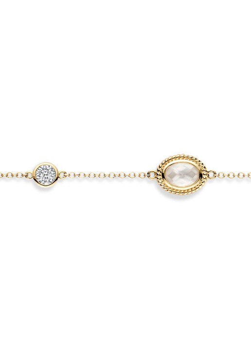 Blush Armband van 14 karaat geelgoud 2252YMQ  - voorkant 2 geelgoud