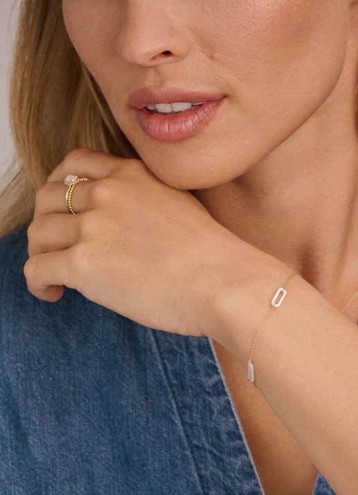 Blush Armband van 14 karaat geelgoud 2267YMP - voorkant 2 undefined