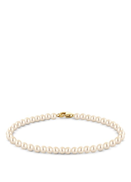 Blush Armband van 14 karaat geelgoud met parels 2253YPW