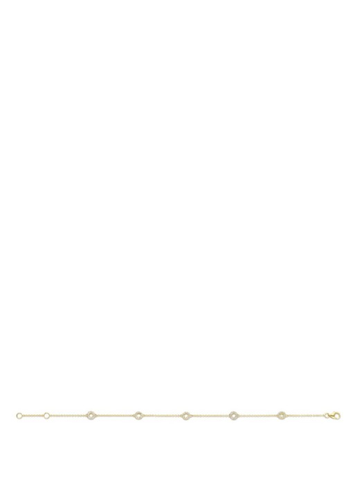 Blush Armband van 14 karaat geelgoud met zirkonia 2200YZI - voorkant 2 geelgoud