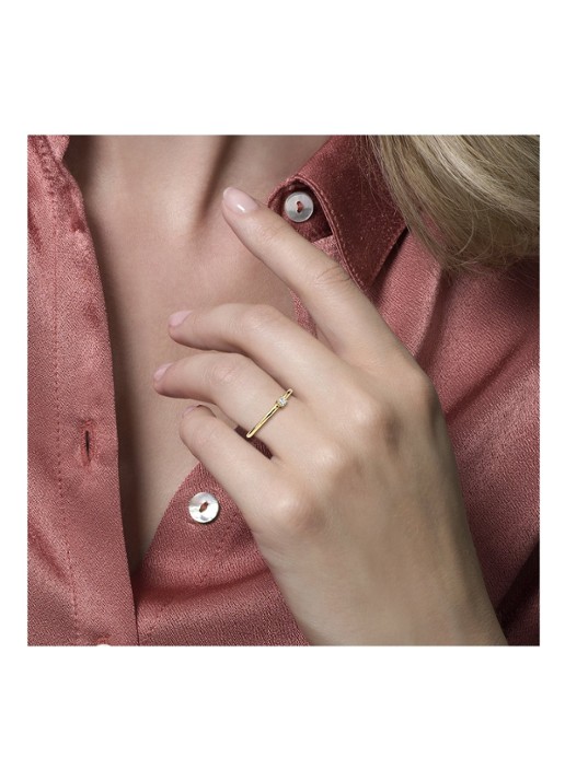 Blush Blush ring 1200YZI - voorkant 2 goud