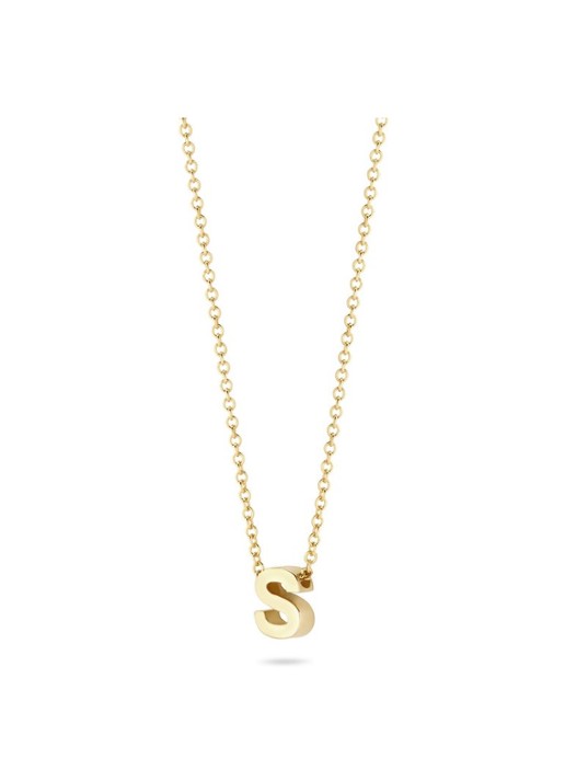 Blush Ketting S van 14 karaat geelgoud 3155YGO_S - voorkant 2 geelgoud