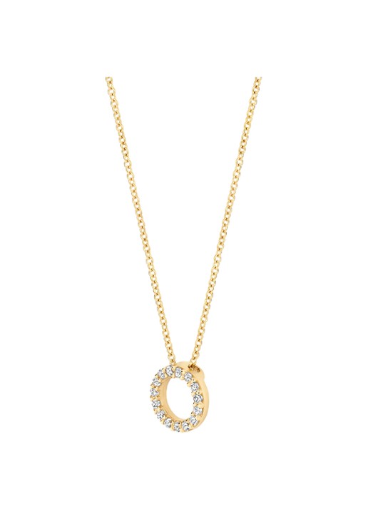 Blush Ketting van 14 karaat geelgoud 3065YZI - detail 2 goud