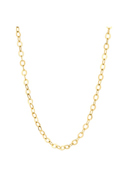 Blush Ketting van 14 karaat geelgoud 3198YGO - voorkant 3 goud