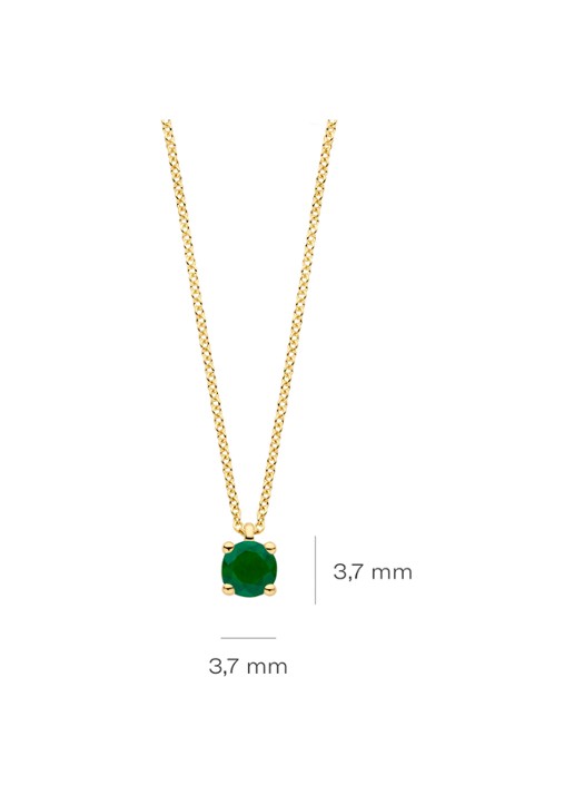 Blush Ketting van 14 karaat geelgoud 3200YEM  - detail 2 geelgoud