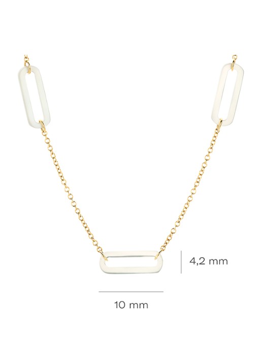 Blush Ketting van 14 karaat geelgoud 3204YMP - detail 4 geelgoud