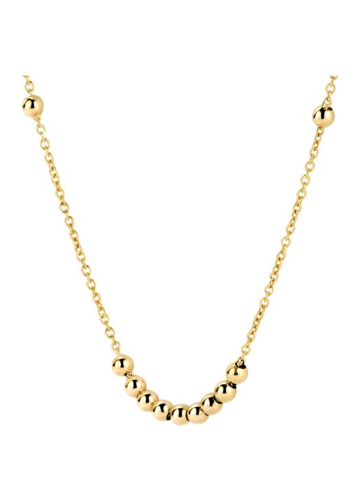 Blush Ketting van 14 karaat geelgoud met parels 3182YGO - voorkant 3 goud