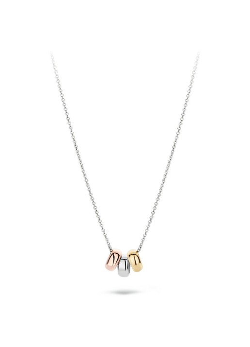 Blush Ketting van 14 karaat witgoud