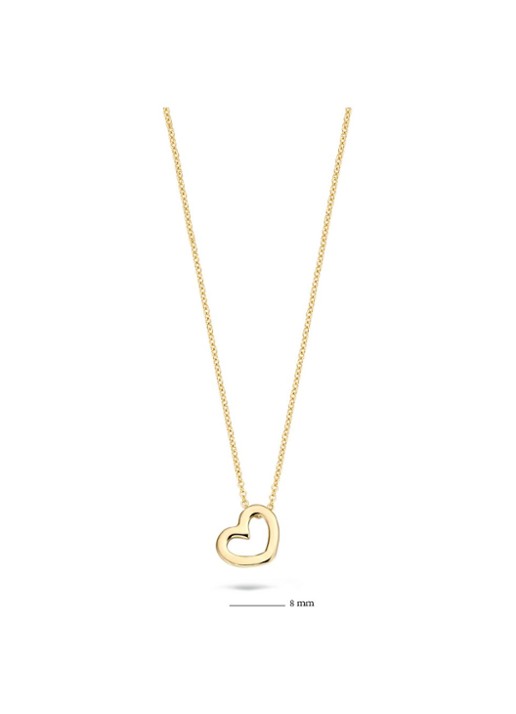 Blush Ketting van 14K goud met hanger 3081YGO - detail 3 goud