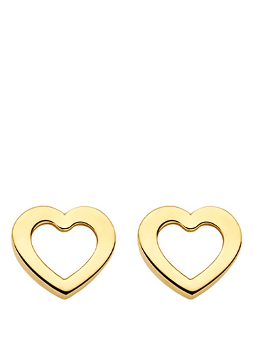 Blush Oorknopjes van 14 karaat geelgoud 7360YGO