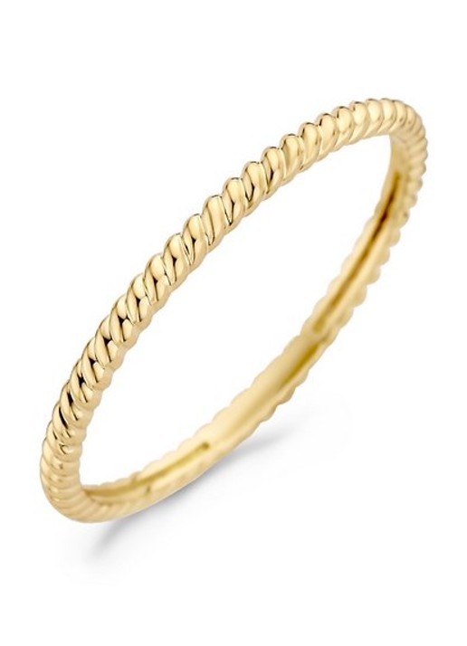 Blush Ring van 14 karaat geelgoud 1196YGO - voorkant 3 geelgoud