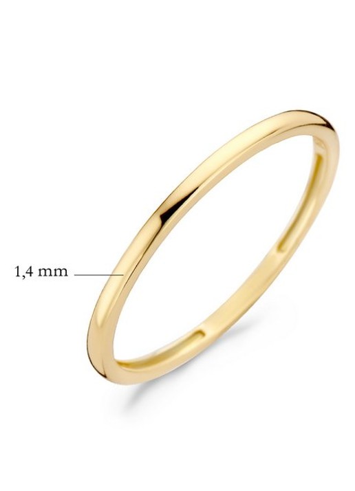 Blush Ring van 14 karaat geelgoud 1197YGO - detail 6 geelgoud