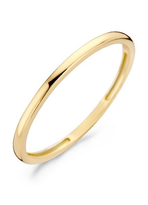 Blush Ring van 14 karaat geelgoud 1197YGO - voorkant 3 geelgoud