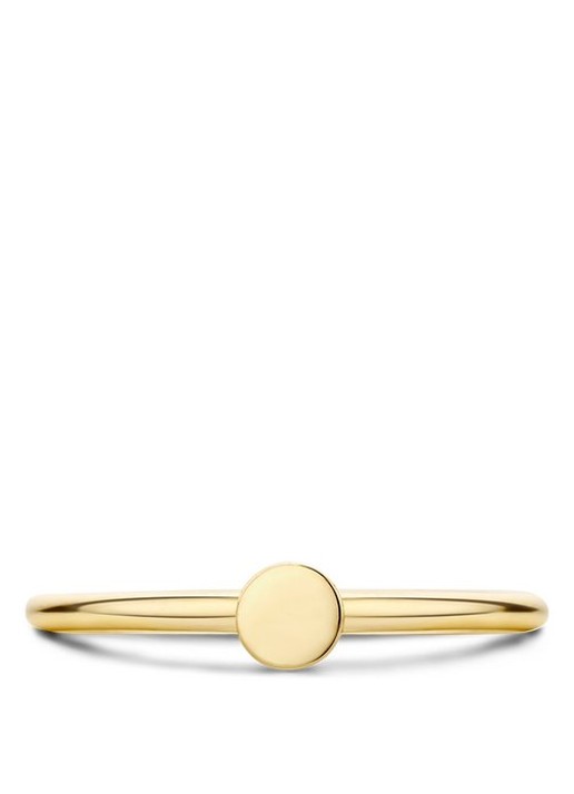 Blush Ring van 14 karaat geelgoud 1212YGO - detail 4 goud