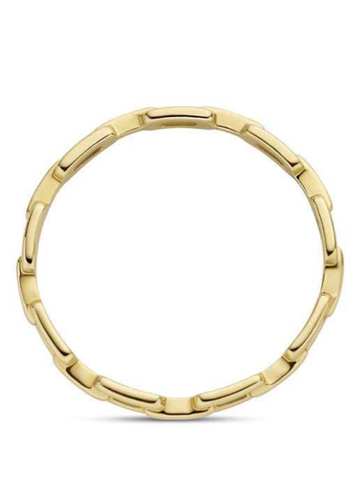 Blush Ring van 14 karaat geelgoud 1230YGO - voorkant 3 geelgoud