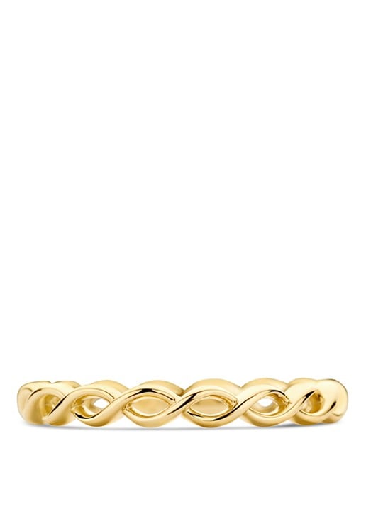 Blush Ring van 14 karaat geelgoud 1245YGO - detail geelgoud
