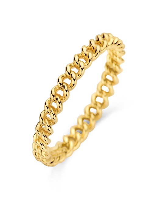 Blush Ring van 14 karaat geelgoud 1247YGO