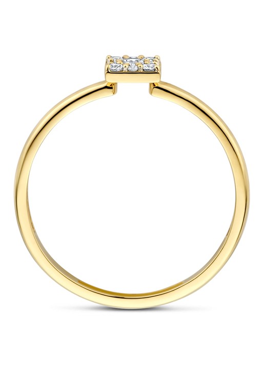 Blush Ring van 14 karaat geelgoud 1278YZI - detail 2 goud