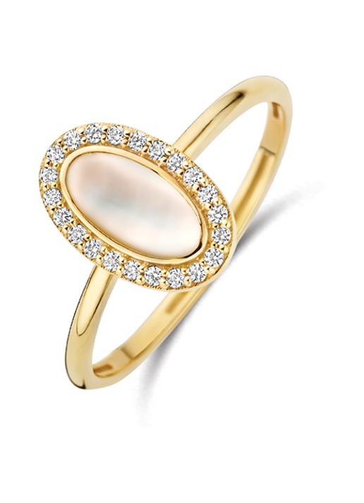 Blush Ring van 14 karaat geelgoud 1279YMQ - voorkant 4 undefined
