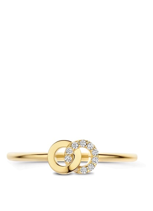 Blush Ring van 14 karaat geelgoud 1282YZI  - detail 3 geelgoud