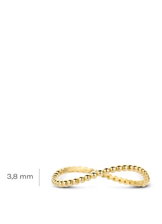 Blush Ring van 14 karaat geelgoud 1284YGO - detail 4 undefined